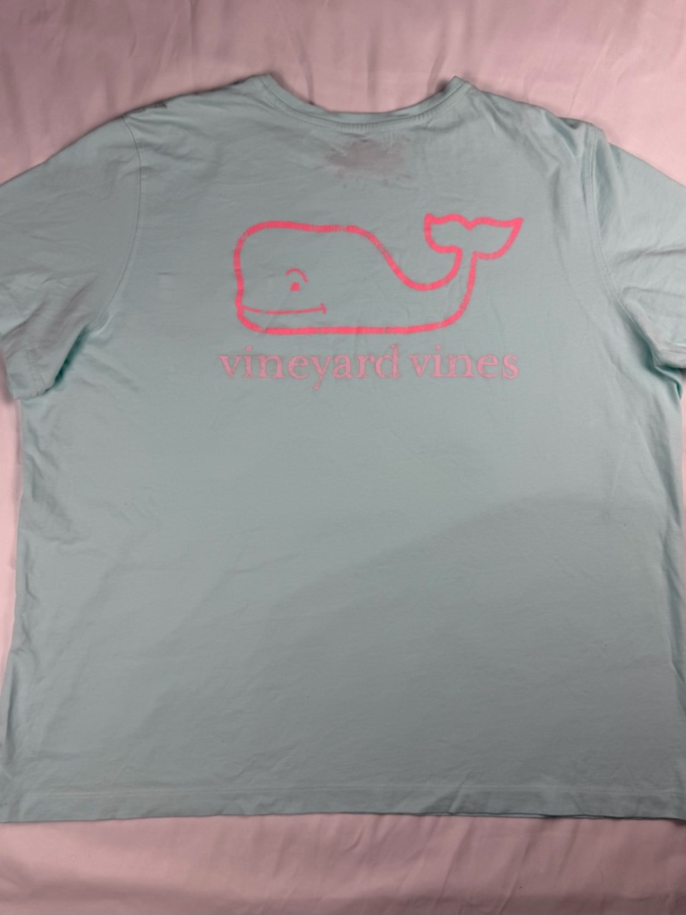 Vineyard Vines Mint Green Whale Pocket T-Shirt Women’s Large | Export Surplus